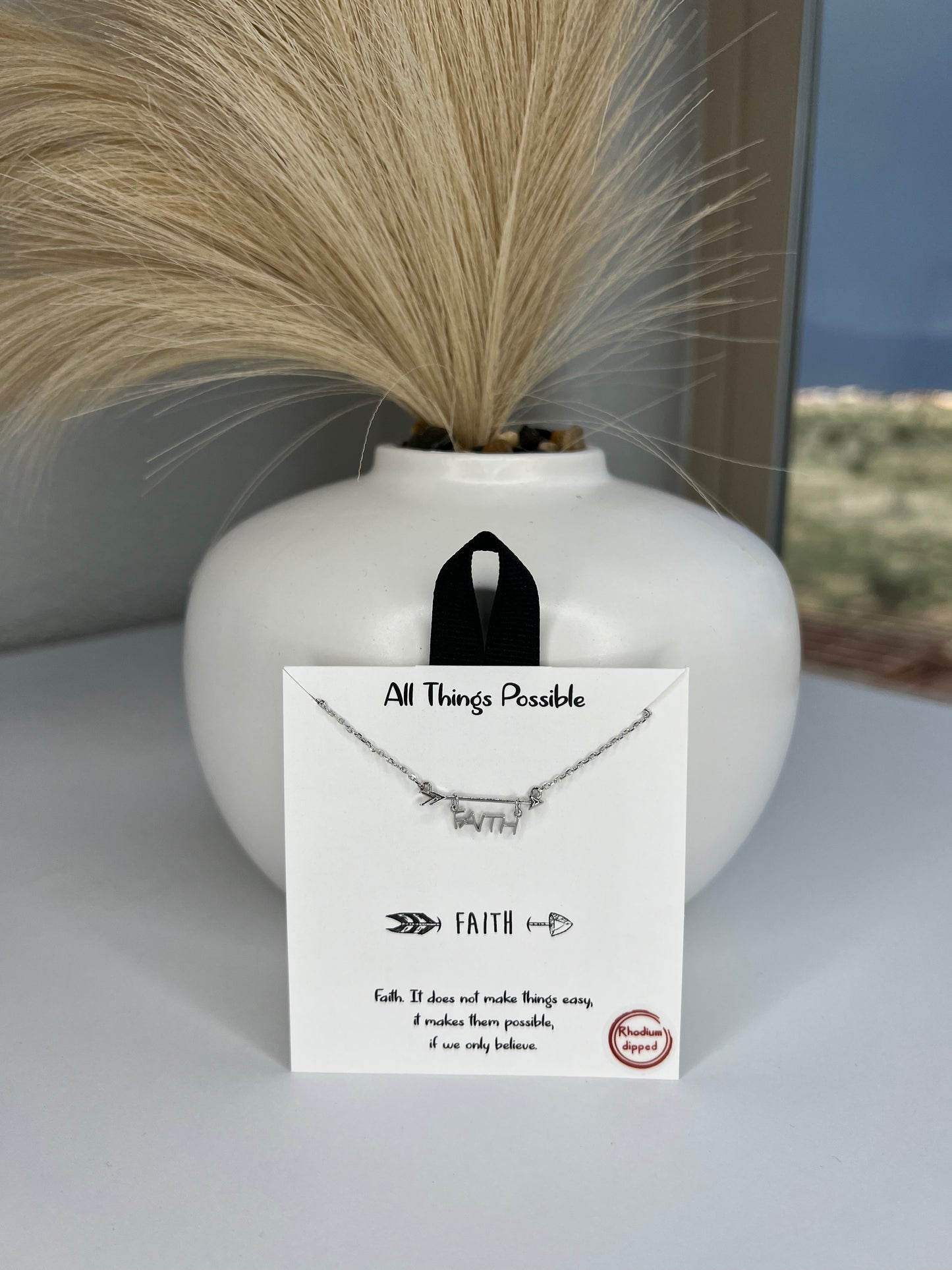 Faith Necklace (2 Colors Available)