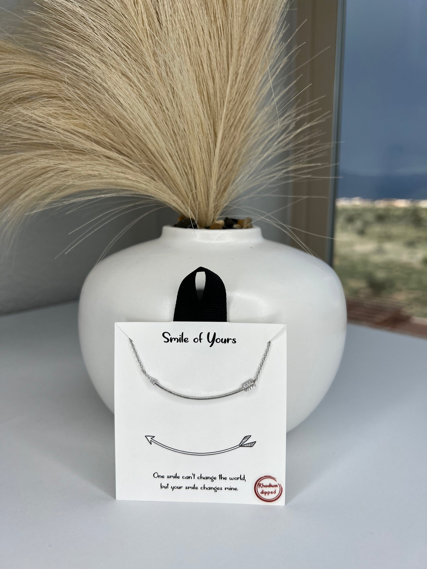 Smile Necklace (2 Colors Available)