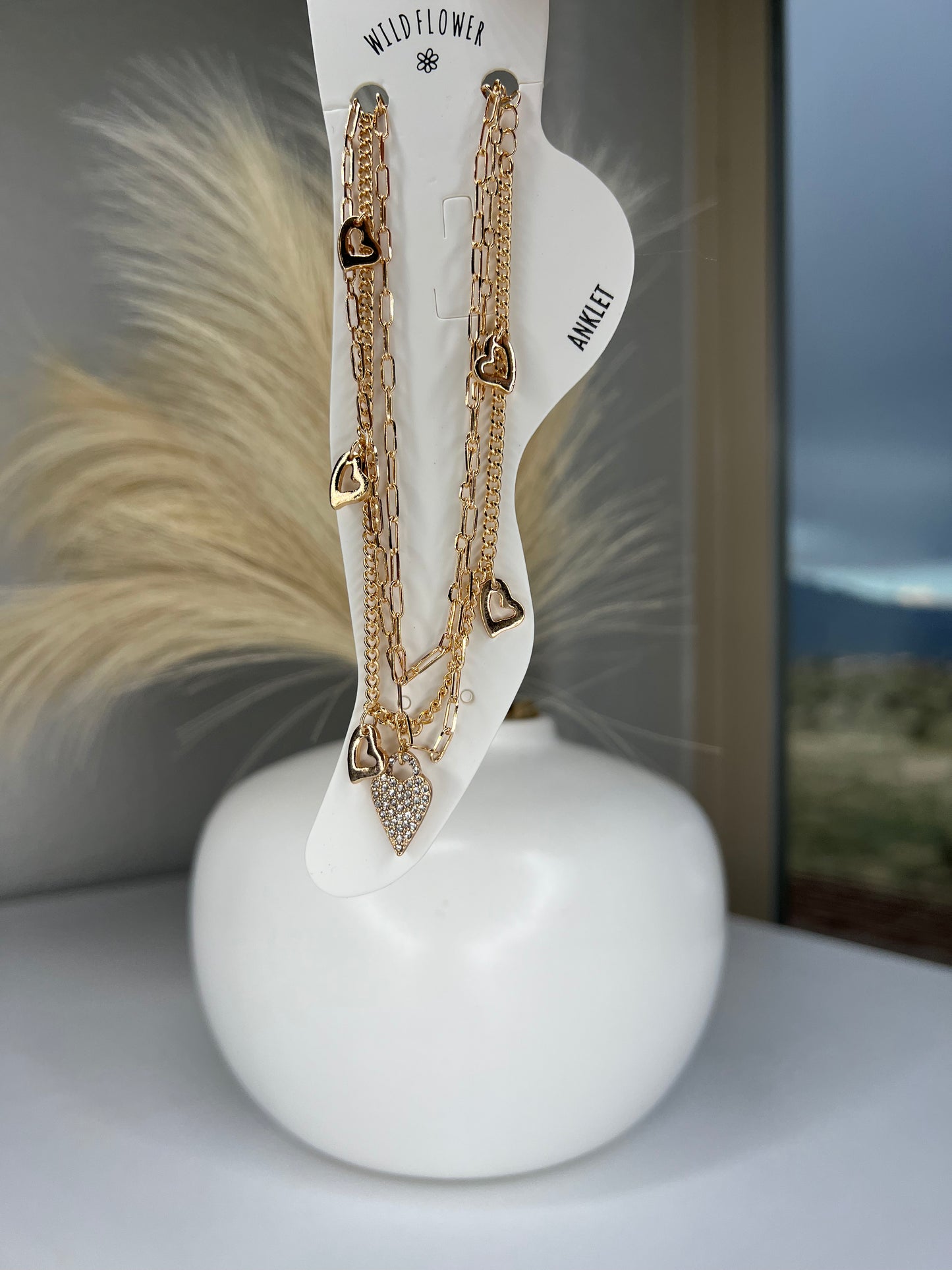 Heart Anklet