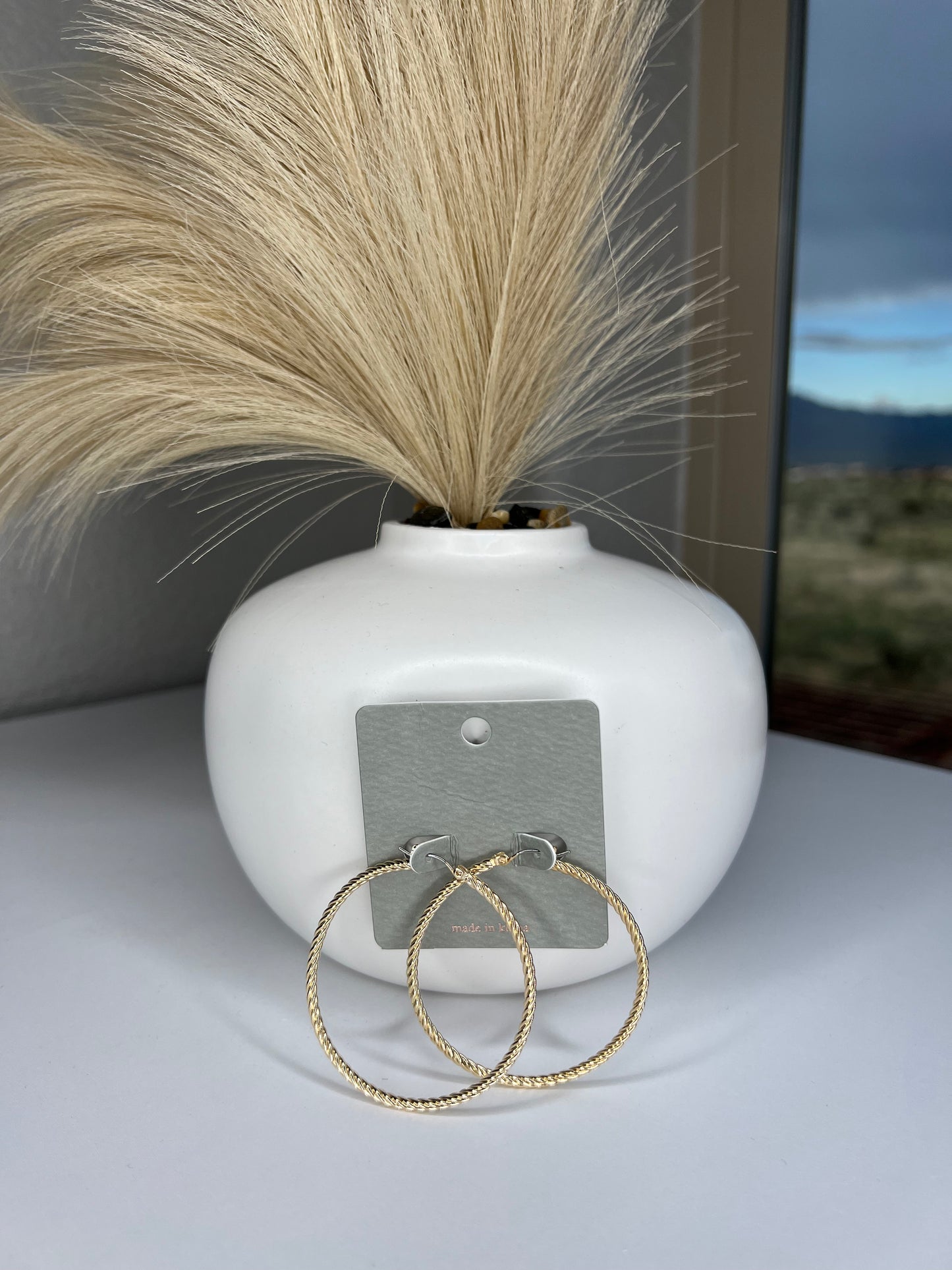 Hoop Earrings (2 Colors Available)