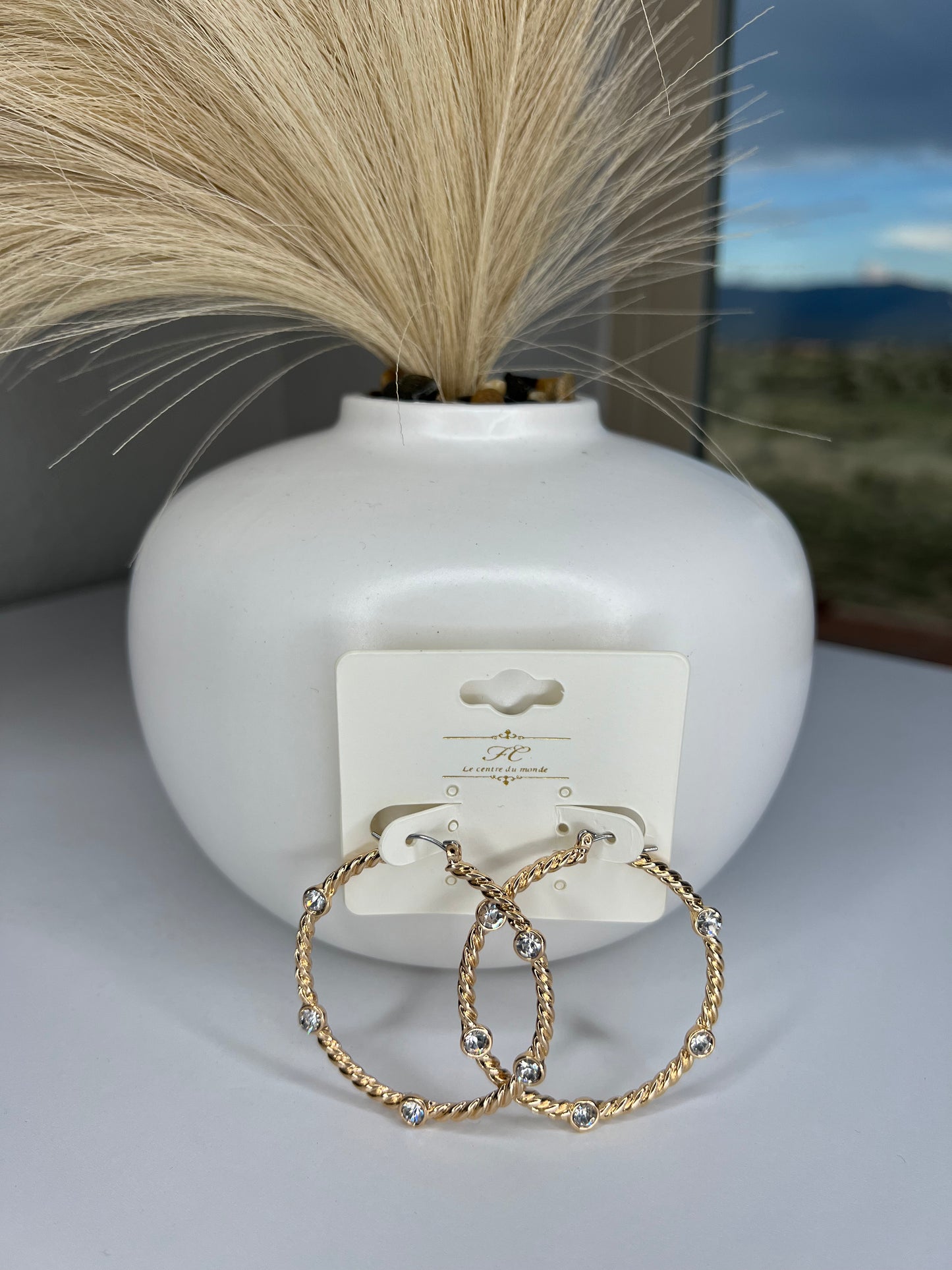 Hoop Earrings (2 Colors Available)