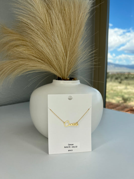 Cancer Necklace