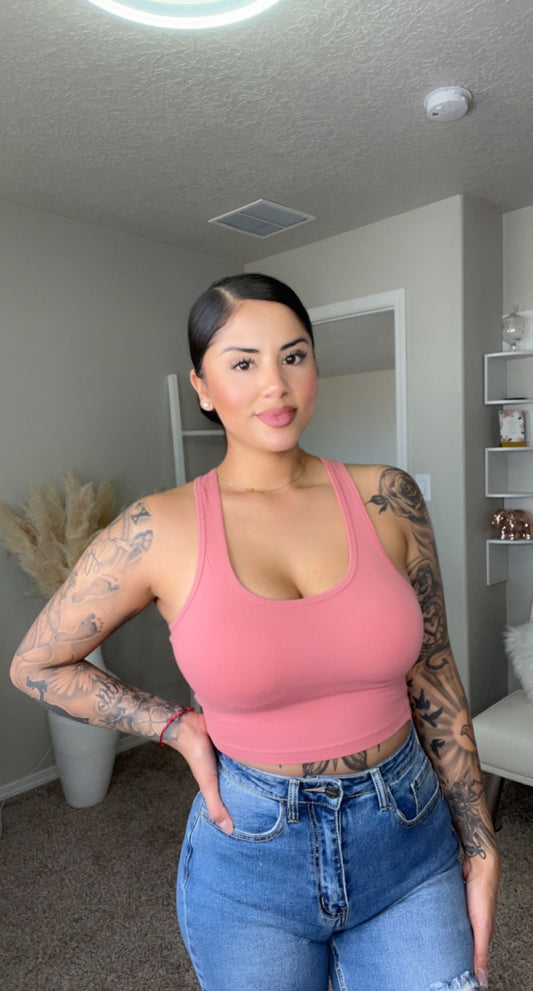Rachel Racerback Tank Top (2 Colors Available)