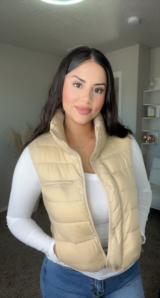 Victoria Puffer Vest (2 Colors Available)