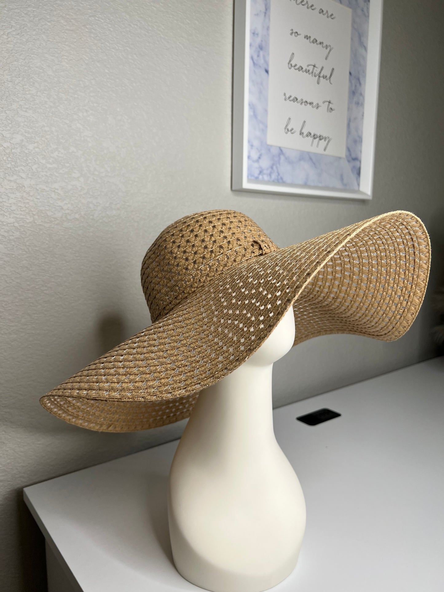 Barbara Beach Straw Hat (2 Colors Available)