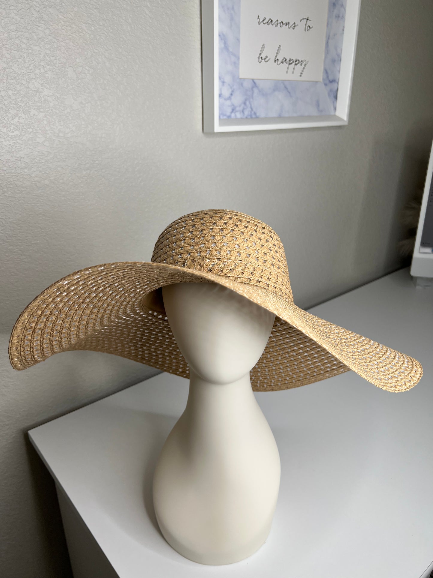 Barbara Beach Straw Hat (2 Colors Available)